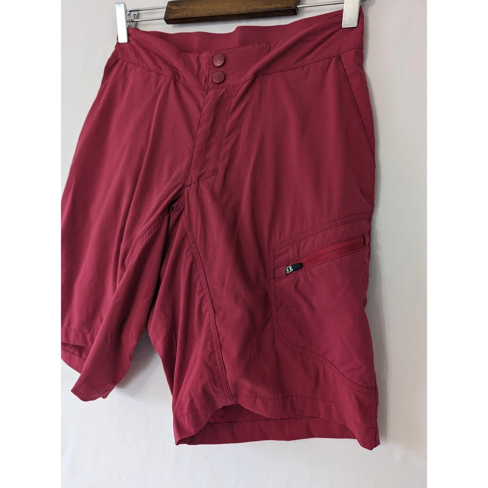 Endura Womens Hummvee Lite Short With Liner Padded Cycling Shorts Red Size S - Image 2 of 4