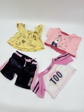 Build a Bear Limited Too Clothes Lot Pink Girl Fashion Yellow Floral 4 PCS