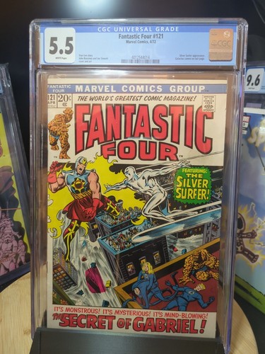 Fantastic Four #121 CGC 5.5 - Silver Surfer cover/story