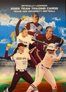 2025 TEXAS A&M SOFTBALL ONIT ATHLETE TRADING CARDS