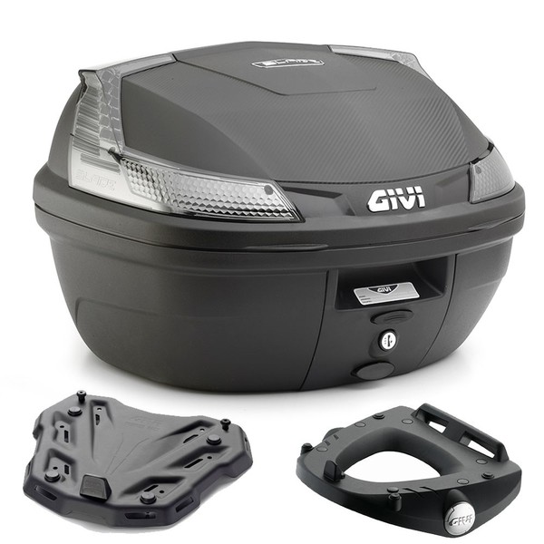 Givi B37NT Topcase 37L + Monolock Halteplatte FüR Ktm 790 Adventure R 2022 2023-image