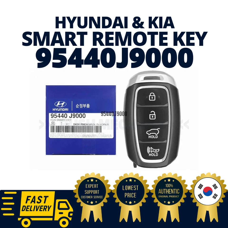 Original OEM Hyundai Kia Smart Remote Key 95440J9000 - Imagen 1 de 1
