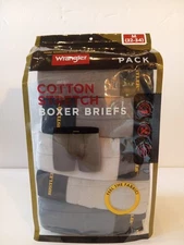 Wrangler Rustler Boxer Briefs 10 Pack Men’s Medium Cotton Stretch Underwear NWT