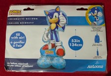 Sonic The Hedgehog 53'' Balloon Air-Fill Only Airloonz Birthday Party Decoration
