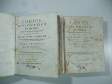Airoldi, Codice diplomatico di Sicilia sotto il governo degli Arabi, 2 volumi