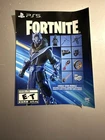 Fortnite Cobalt Star Bundle Code + 1000 V Bucks (Unused) PS5 BRAND NEW 🎇🌘