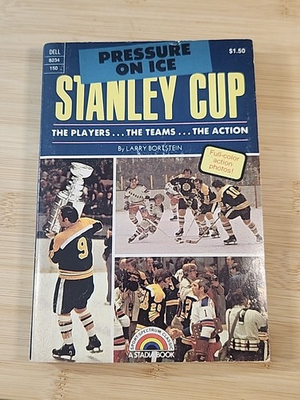 #ad #ad Pressure on Ice Stanley Cup Hockey 1972 PB Book Guide $21.99