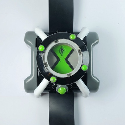 Ben 10 OMNITRIX Deluxe Playmates DEU Precious Games 2007 Light Sounds FUNKTIONIERT