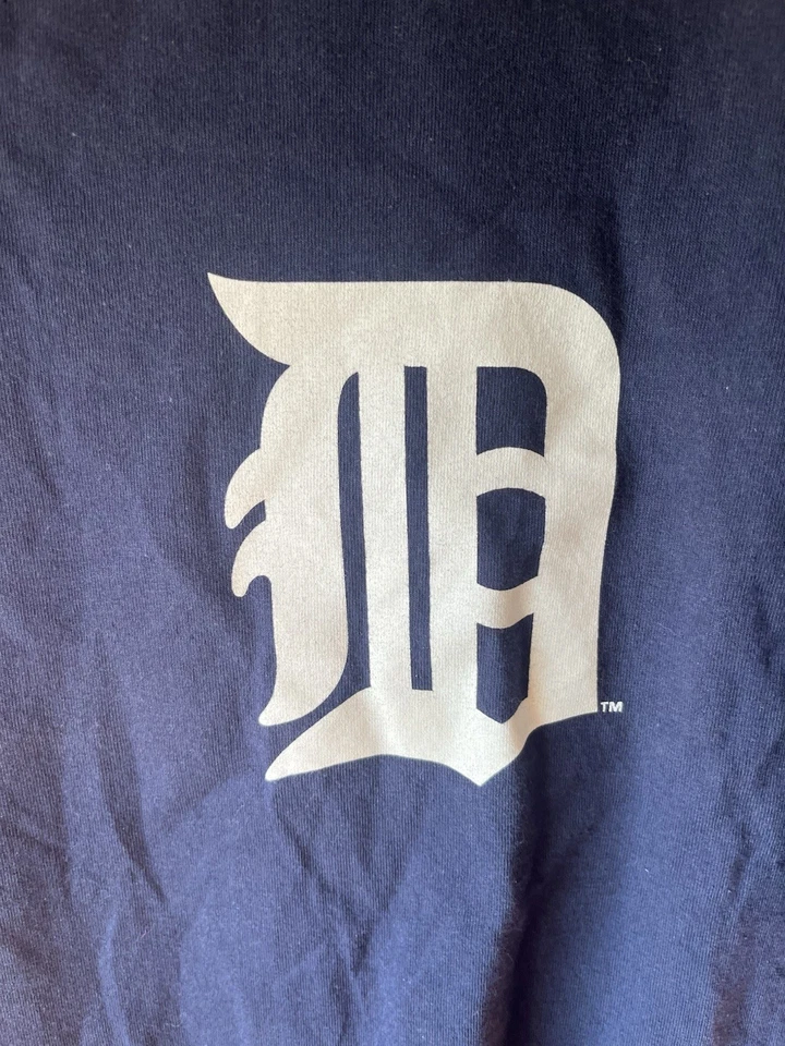 Camiseta deportiva vintage Majestic Detroit Tigers Al Kaline azul para hombre talla grande L Foto 4 de 4