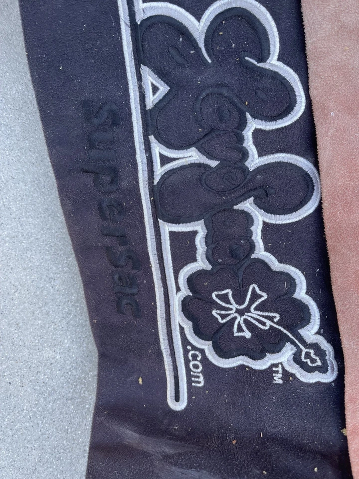 Lovesac Supersac Cover Super Soft Bean Bag Brown Lounge Chair COVER ONLY - Image 4 of 4