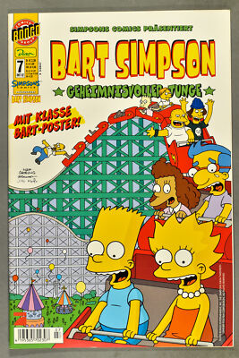 Bart Simpson. Bd. 7: Geheimnisvoller Junge. Mit Poster. 2002. Dino.