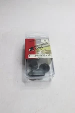 (6-Pk) Midwest Fastener Mud Shield Retainers Black Plastic 3/4" x 9/32" x 1/2"