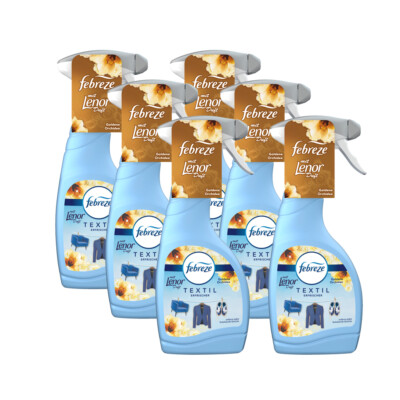 6 x Febreze Lenor Goldene Orchidee Textilerfrischer-Spray