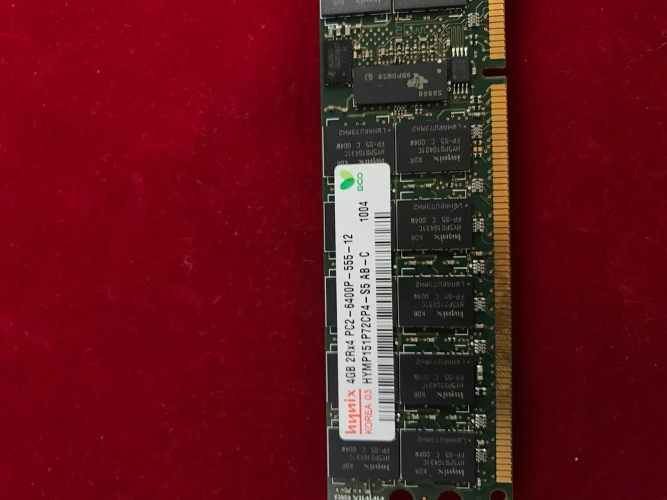 504351-B21 HP HP 8GB (2X4GB) 2RX4 PC2-6400P MEMORY FOR G6 - Image 4 of 4