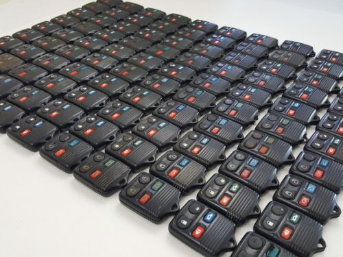 ORIGINAL LOT OF 100 FORD MERCURY LINCOLN 98-13 OE KEY LESS ENTRY REMOTE FOB BULK - Bild 6 von 16