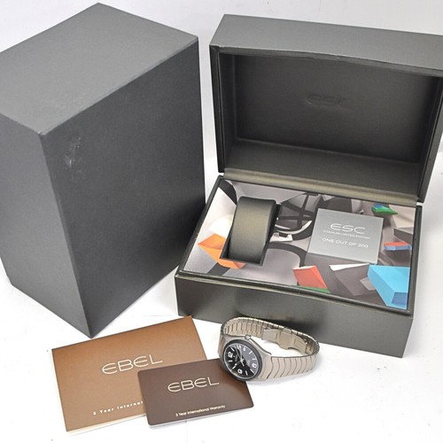 EBEL Sports Classic Gent 1216469A Black Opaline Dial Automatic Men's M#140722 - Picture 8 of 8