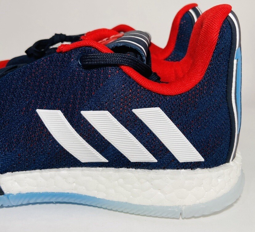 Adidas Mens James HARDEN VOL 3 Rockets 90s Jersey Blue Red White G54024 Mens 8.5 Adidas Mens James HARDEN VOL 3 Rockets 90s Jersey Blue Red  main image 4