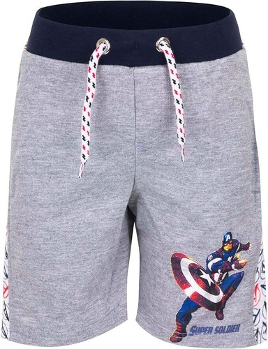 Pantaloncini Corti Avengers Colori Grigio-Blu-Azzurro Primavera-Estate - Picture 6 of 7