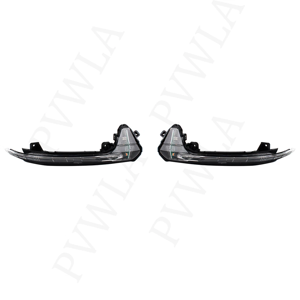 Intermitentes de luz de giro del espejo retrovisor lateral derecho izquierdo para Audi A6 C7 2012-2017 Foto 4 de 4