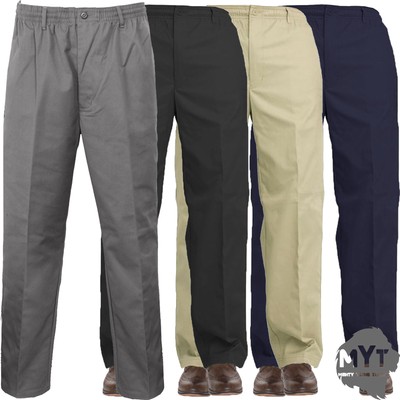MYT Mens Elasticated Waist Work Casual 