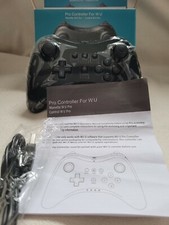 Controller Manette Black Pro per WU nuovi con scatola