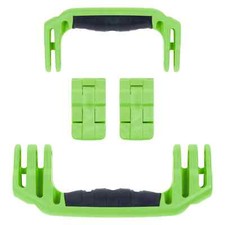 Lime Green Pelican 1510 1560 replacement handles latches set.