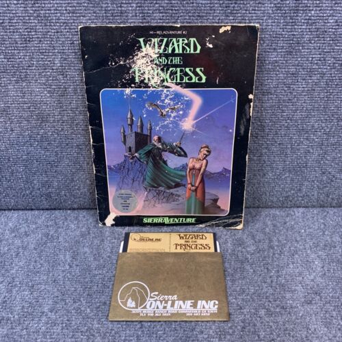Wizard and the Princess Atari 400 Video Game Retro Play 1980