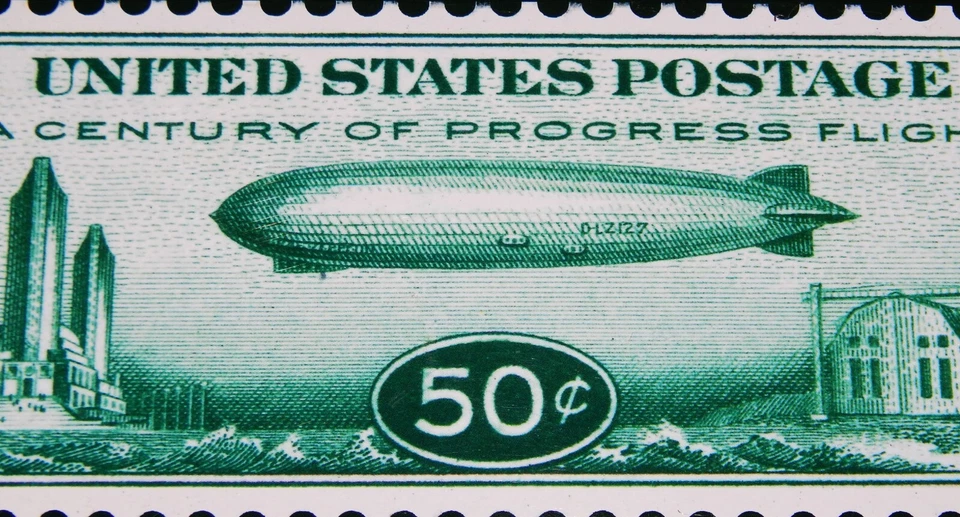 Memorabilia de sellos, 2008 USPS CENTURY OF PROGRESS OF FLIGHT GRAF ZEPPELIN, juguete Foto 3 de 4