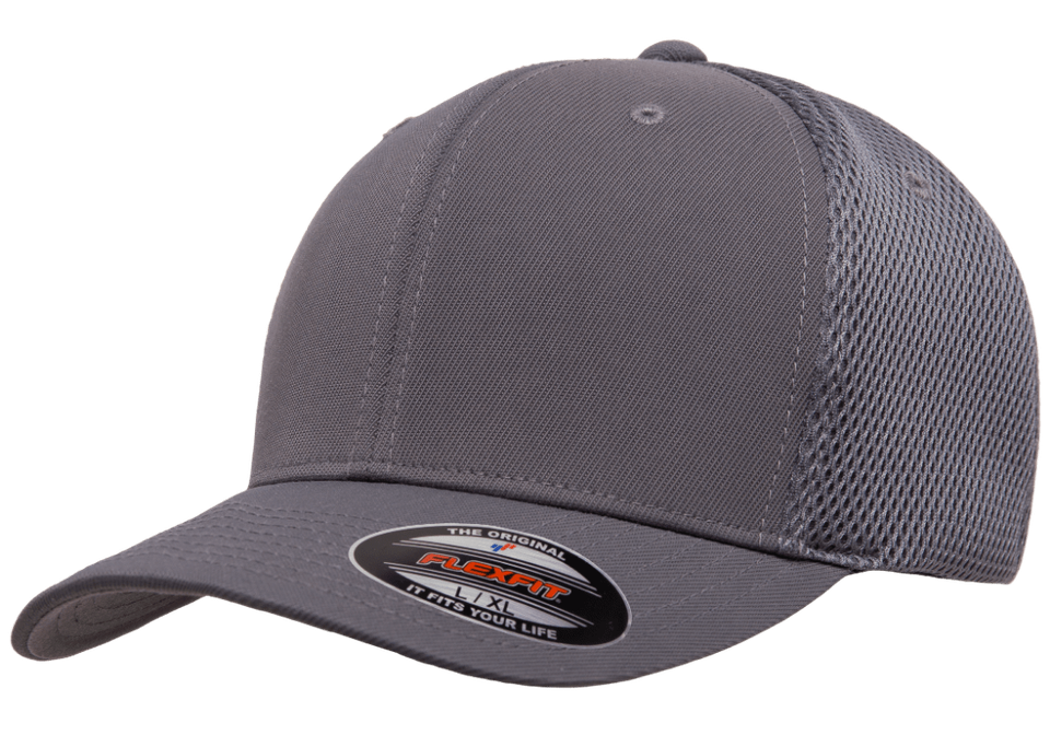 Flexfit 6533 Ultrafiber Mesh Fitted Hat Baseball Cap Flexfit 6533T S/M ...