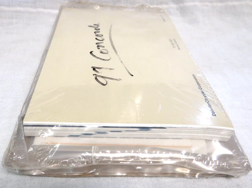 Chrysler Concorde 1997 paquete manual del propietario nuevo sellado de fábrica Foto 4 de 4