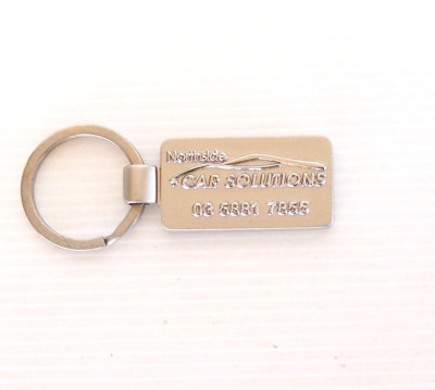OLD NORTHSIDE CAR SOLUTIONS ADVERTISING PROMO SOUVENIR KEY CHAIN KEYRING