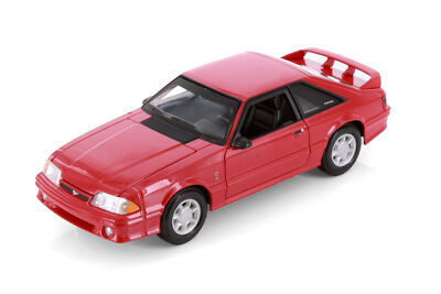 1993 FORD MUSTANG SVT COBRA RED 1/24 DIECAST CAR MAISTO 32906R