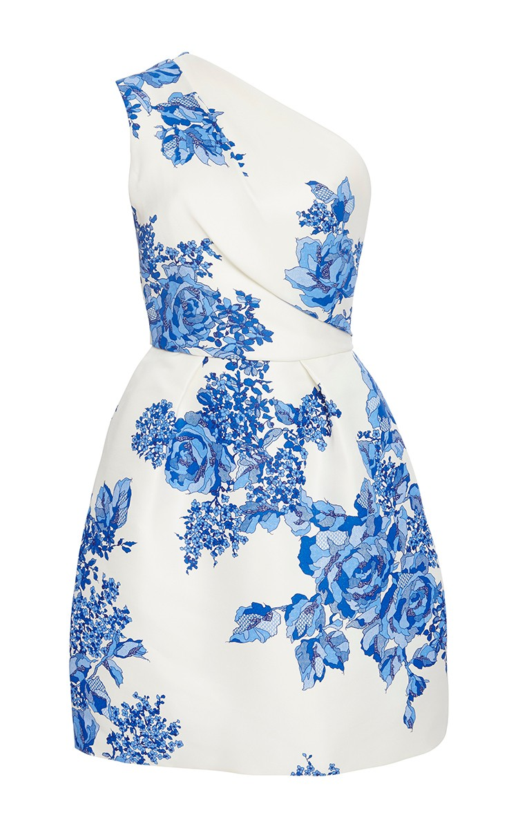blue jean jacket with maxi dress Camila Satin Long Dress in Crawling Rose 6 / Crawling Rose main image 0