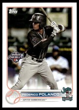 2022 Topps Pro Debut  #PD-190 Federico Polanco - Jupiter Hammerheads