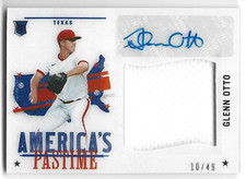 2022 Panini Chronicles Americas Pastime Glenn Otto RC /49 Silver RPA Rookie Auto