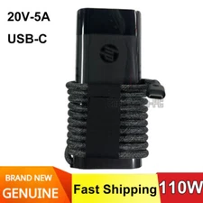 Original 20V5A 110W USB-C Power Supply For HP Spectre Foldable 17-cs0097nr