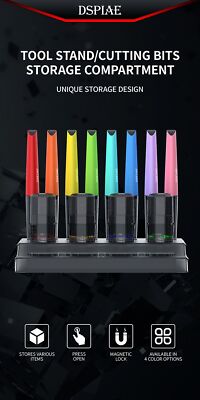 DSPIAE PT-R Tool Stand / Cutting Bits Storage Compartment