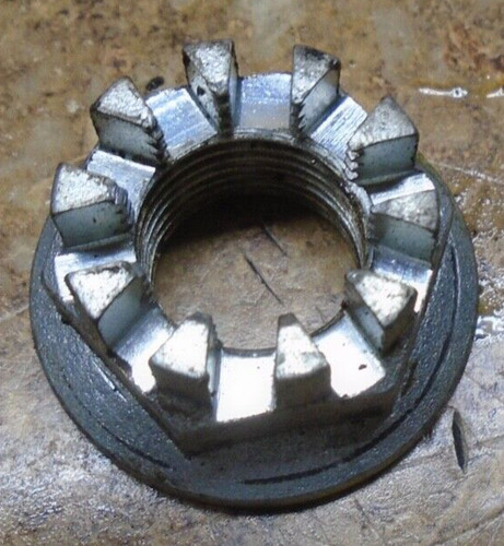 2012 Suzuki King Quad Kingquad LT 400 ASI ATV Front Axle Crown Castle Nut CV 12