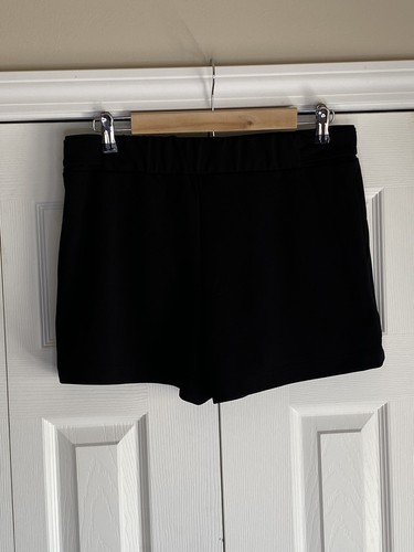 High Waist Shorts Women's Ci Sono Buckle Pleated Front Pockets Sz Large - Picture 2 of 4