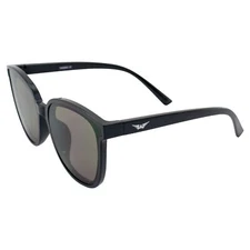 Global Vision Eyewear Athena Fashion Sunglasses for Women Black Frame w/Smoke