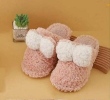 DUE MELE - Pantofole/Ciabatte Donna Inverno Tessuto Felpato Morbido Con Suola In