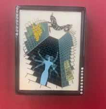 Vtg. Estee Lauder Capricorn Erte’ Lucidity Compact Black Rhinestones plus refill