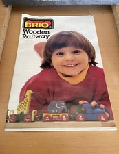 1993 Authentic Brio Wooden Train Catalog Thomas 