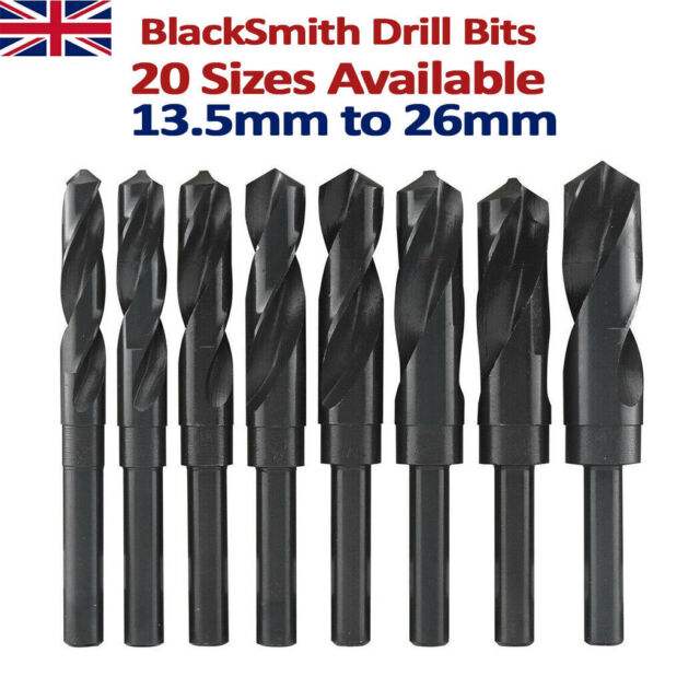 HSS Blacksmith Drill Bit Stepped 13MM Shank Bits Drills Steel Metal 13.5mm 26mm