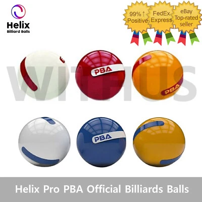 Helix Korea Pro PBA Exclusive Official Billiards Balls 3cushion Red / Blue Set=