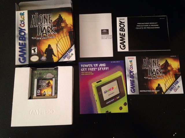 Alone in the Dark: The New Nightmare (Nintendo Game Boy Color, 2001)
