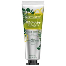Burt's Bees Rosemary Lemon Hand Cream With Shea Butter 1oz New