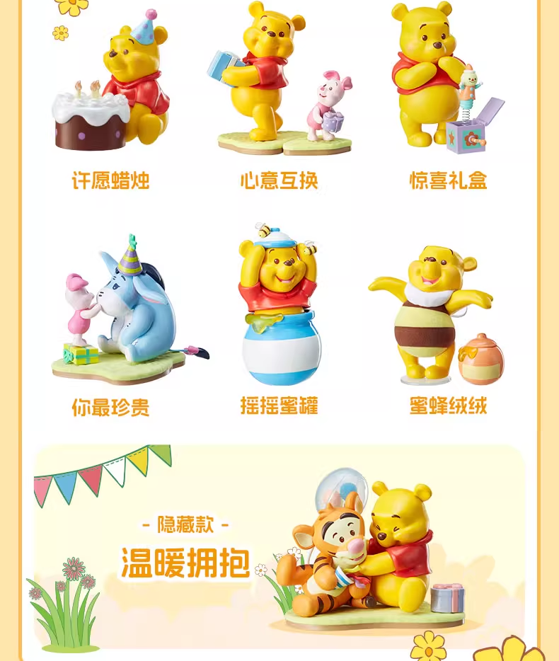 MINISO Disney Winnie the Pooh Best Friends Party Confirmed Blind