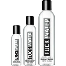 FuckWater Premium Silicone Based Personal Lubricant - Choose Size