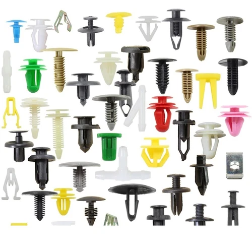 100 x Plastic Car Door Trim Clip Bumper Retainer Rivet Screw Panel Push Fastener